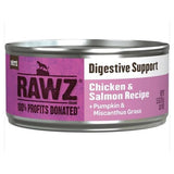Rawz Digestive Support Chicken, Salmon & Pumpkin Wet Cat Food, 5.5 oz.