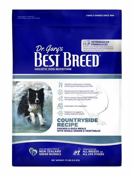 Best Breed Countryside Recipe Dry Dog Food, 13 lbs.