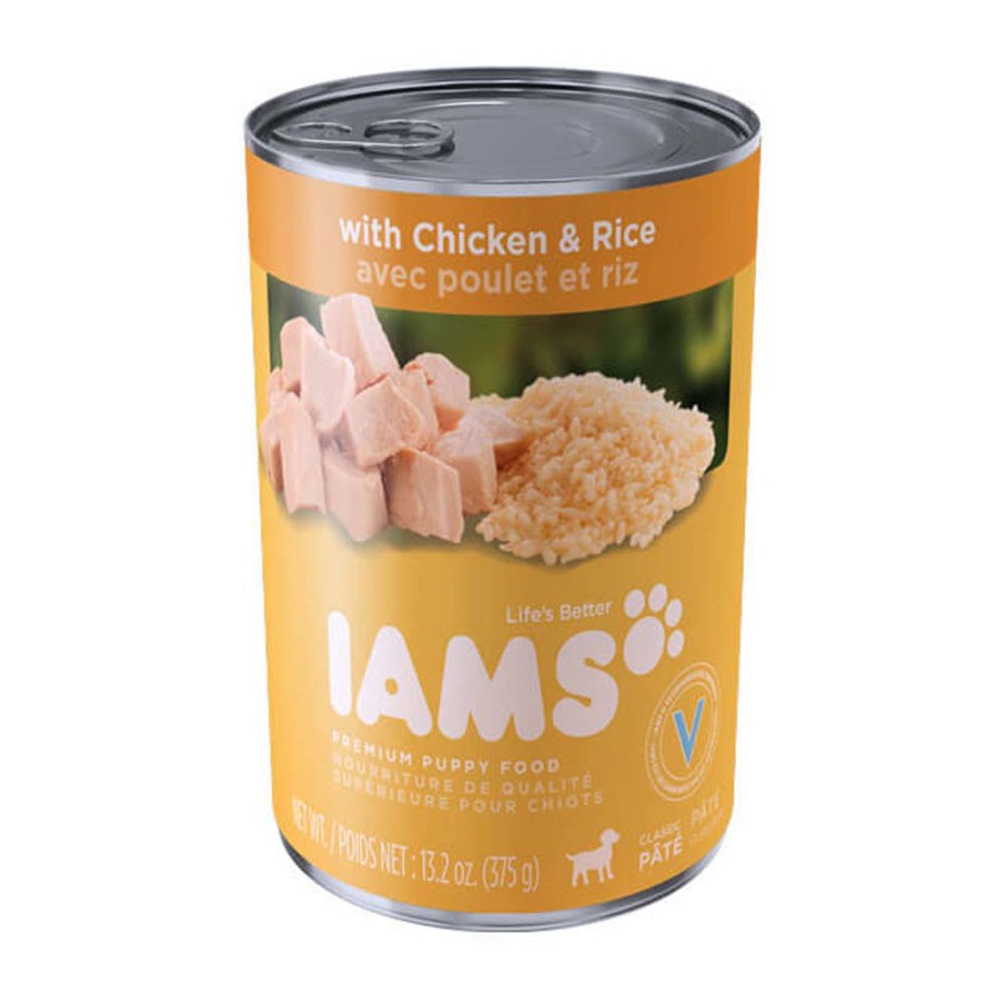 Iams ProActive Health Beef, Rice, Carrots & Green Beans Chunks in Gravy Adult Wet Dog Food, 13 oz.