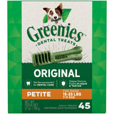 Greenies Petite Size Natural Dental Dog Treats, 27 oz. (45 Count)