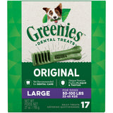 Greenies Large Size Natural Dental Dog Treats, 27 oz. (17 Count)