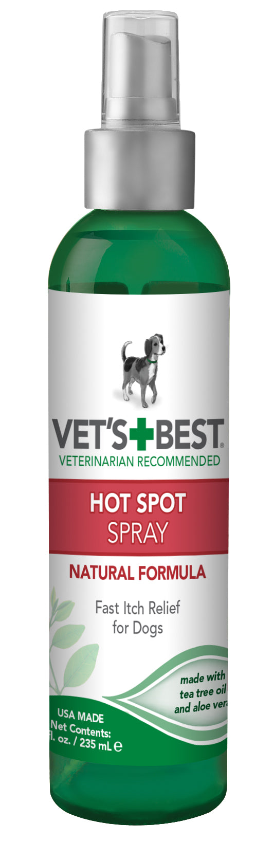 Vet's Best Hot Spot Itch Relief Dog Spray, 8 oz.