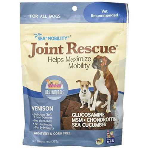 Ark Naturals Joint Rescue Venison Jerky Dog Treats, 32 Count