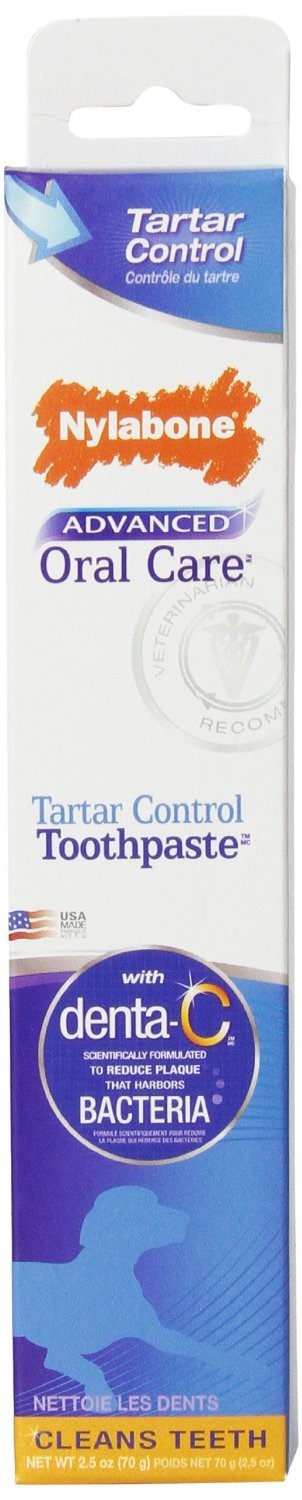 Nylabone Advanced Oral Care Dog Toothpaste, 2.5 oz.