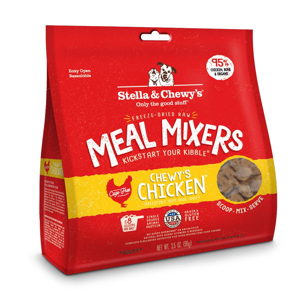 Stella & Chewy's Freeze-Dried Chicken Dog Food, 3.5 oz.