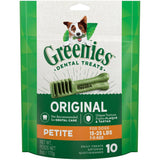 Greenies Petite Size Original Natural Dental Dog Treats, 6 oz. (10 Count)