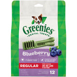 Greenies Regular Size Blueberry Flavor Dental Dog Treats, 12 oz.