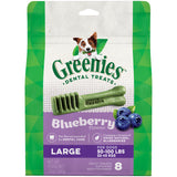 Greenies Large Size Blueberry Flavor Dental Dog Treats, 12 oz.