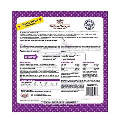 Stella & Chewy's Chick Chick Chicken Dinner Morsels Freeze-Dried Cat Food, 3.5 oz.