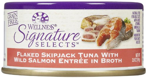 Wellness CORE Signature Selects Skipjack Tuna & Salmon Wet Cat Food, 2.8 oz.