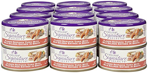 Wellness CORE Signature Selects Skipjack Tuna & Salmon Wet Cat Food, 2.8 oz.