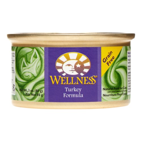 Wellness Turkey Formula Canned Cat Food, 3 oz.