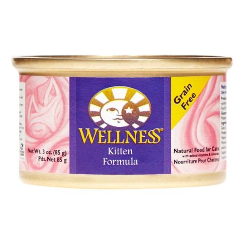 Wellness Complete Health Chicken Pate Wet Kitten Food, 3 oz.