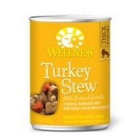 Wellness Turkey Stew with Carrots & Barley Canned Dog Food, 12.5 oz.