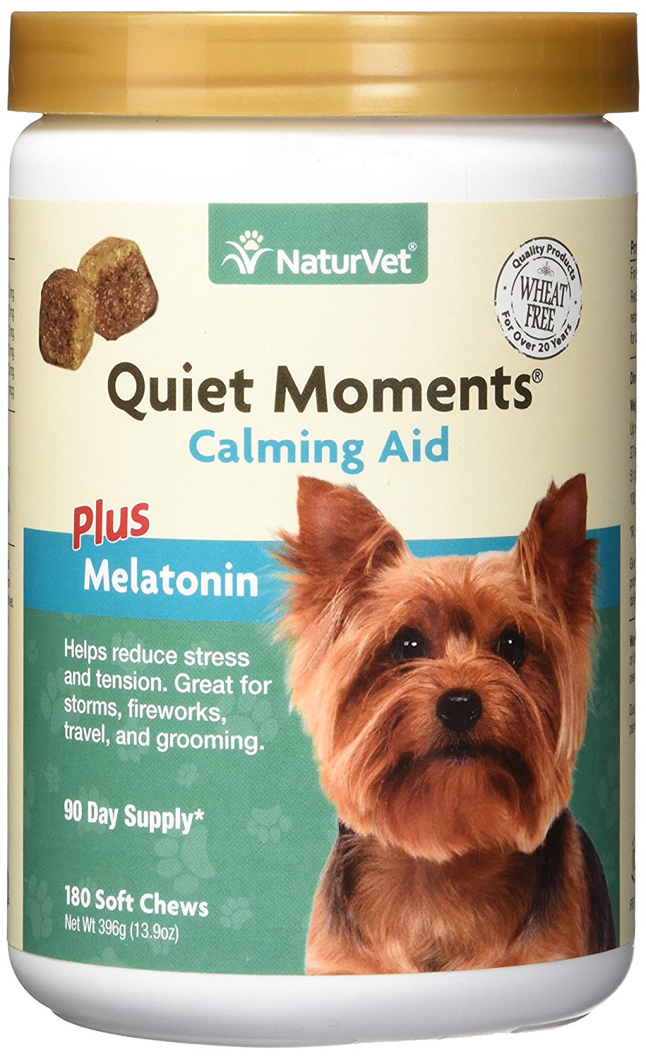 Naturvet / Garmon Corp Naturvet Quiet Moments Calming Aid, 180 Ct Melatonin Chews Dog