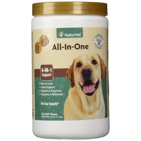 Naturvet / Garmon Corp Naturvet All-in-One Dog Vitamins, 16.9 oz, 120 Chews