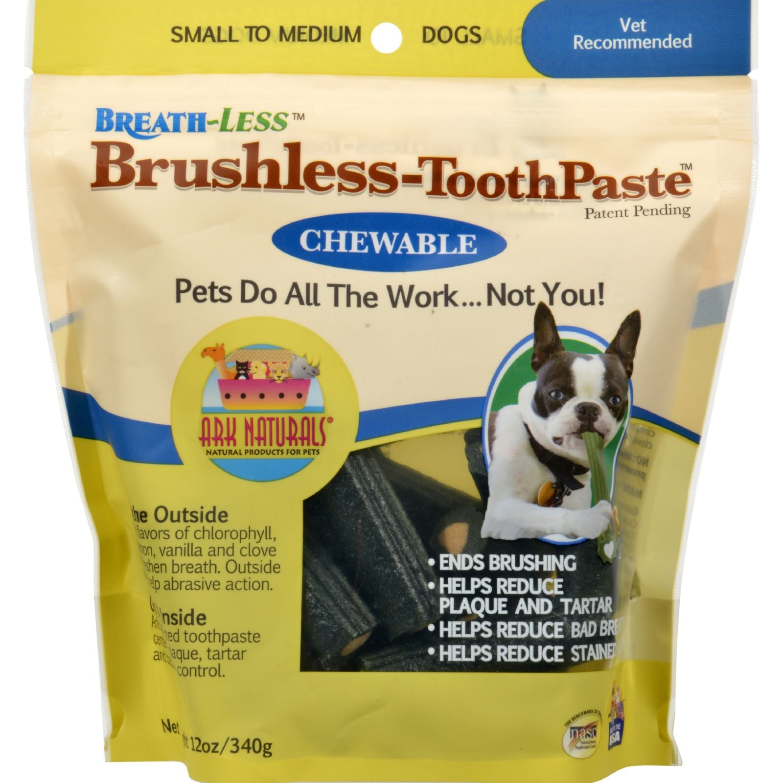Ark Naturals Brushless Toothpaste, Small, Dental Health For Dogs
