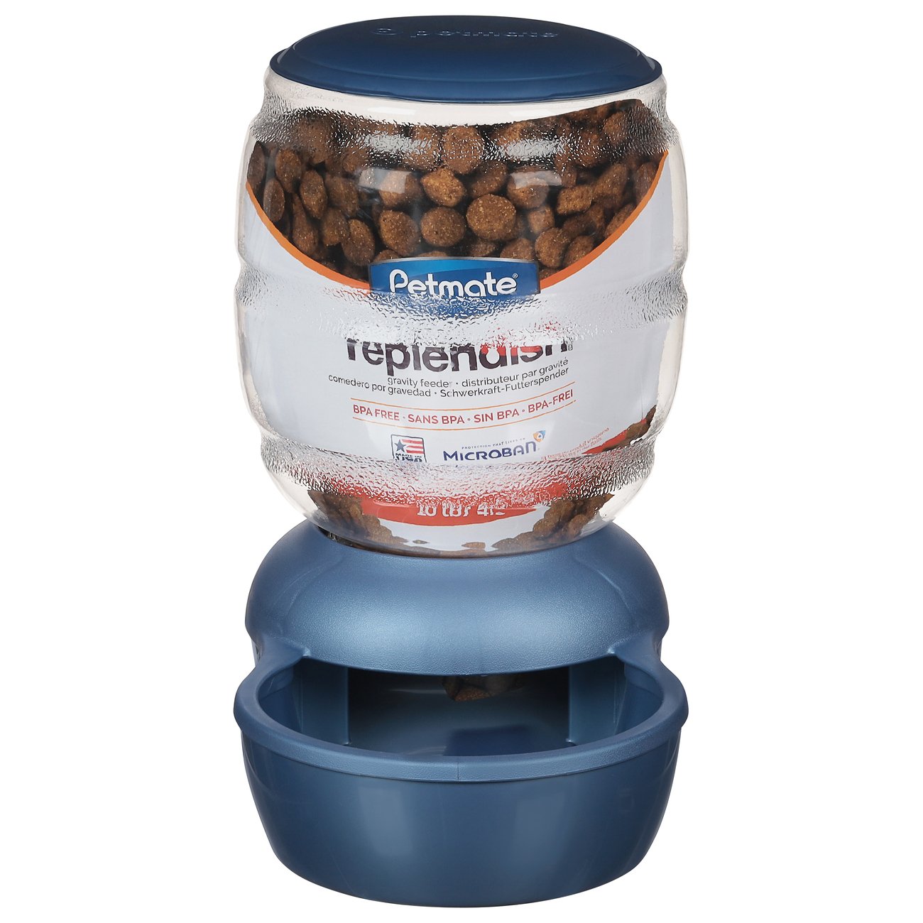 Petmate Replendish Pet Feeder with Microban