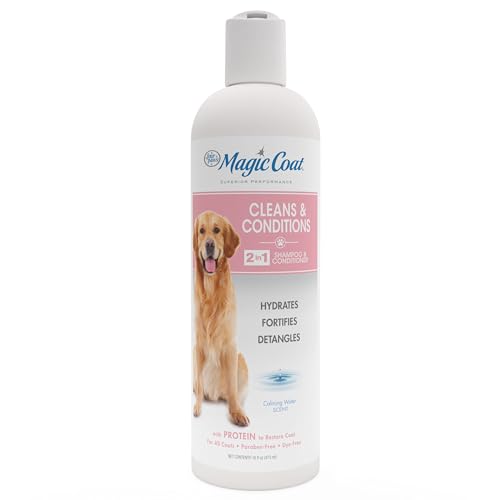 Four Paws Magic Coat 2-in-1 Shampoo & Conditioner for Dogs, 16 oz.