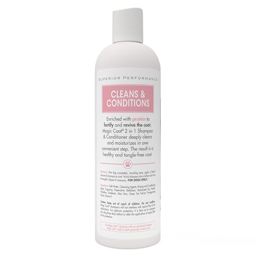 Four Paws Magic Coat 2-in-1 Shampoo & Conditioner for Dogs, 16 oz.