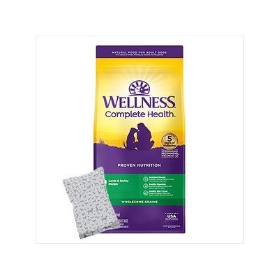 Wellness Complete Health Lamb & Barley Adult Dry Dog Food, 26 lbs.