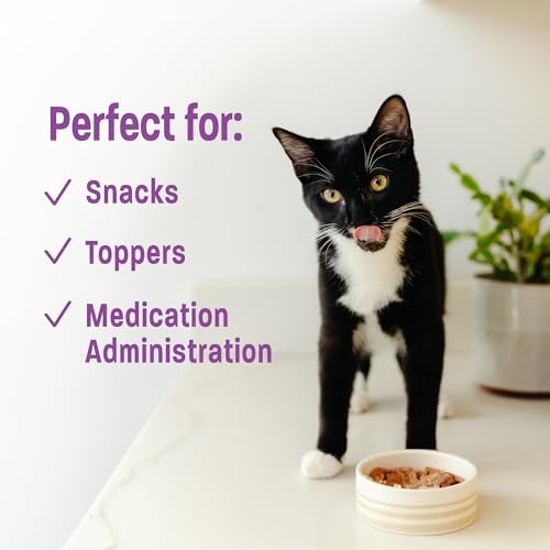 Wellness Lickable Duck Cat Treats, 2.5 oz. (6 Pack)