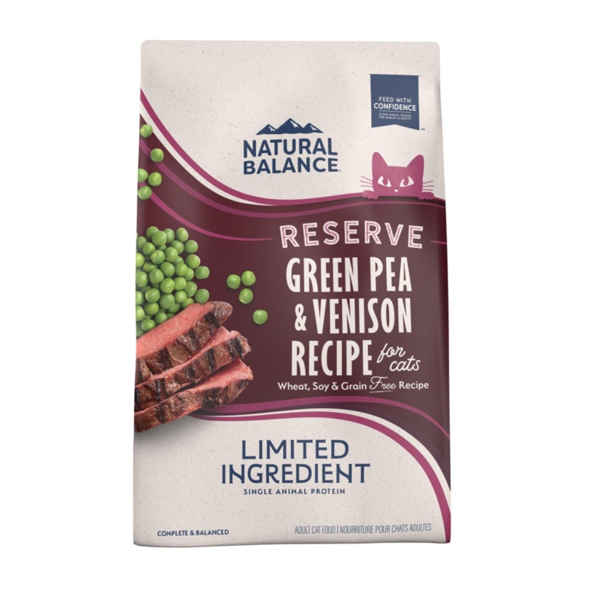 Natural Balance Limited Ingredient Reserve Green Pea & Venison Dry Cat Food
