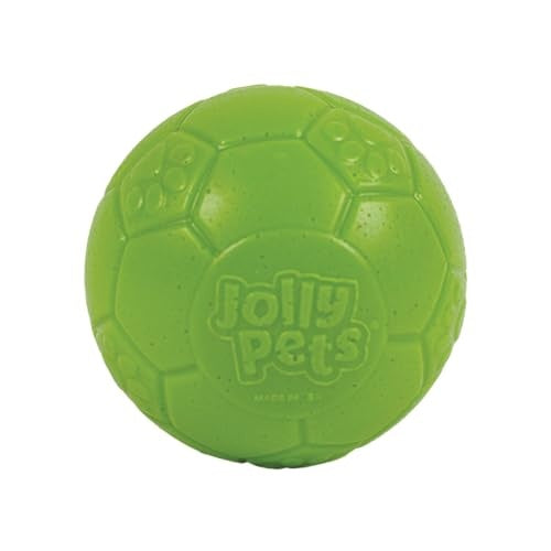 Jolly Pets Jolly Soccer Ball Green Apple Dog Toy, 3 in.