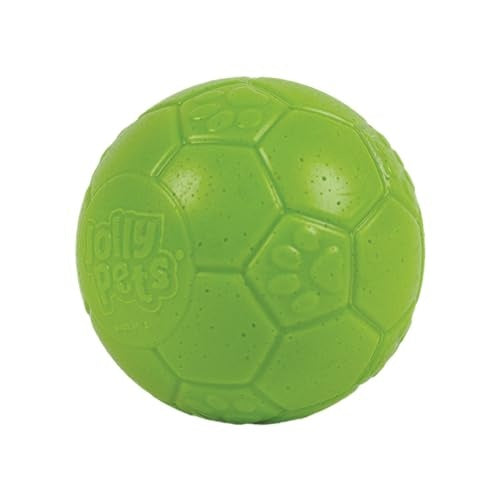 Jolly Pets Jolly Soccer Ball Green Apple Dog Toy, 3 in.