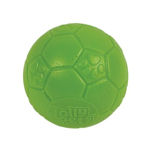 Jolly Pets Jolly Soccer Ball Green Apple Dog Toy, 3 in.