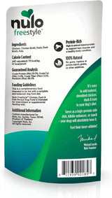 Nulo FreeStyle Chicken, Duck & Kale in Broth Dog Food Topper, 2.8 oz.