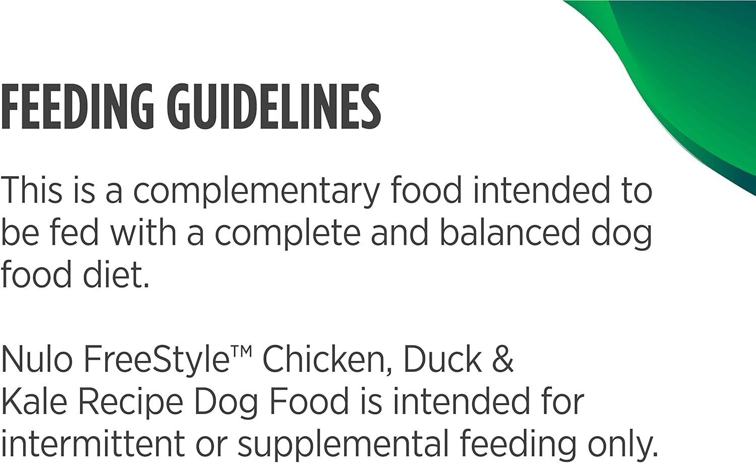 Nulo FreeStyle Chicken, Duck & Kale in Broth Dog Food Topper, 2.8 oz.