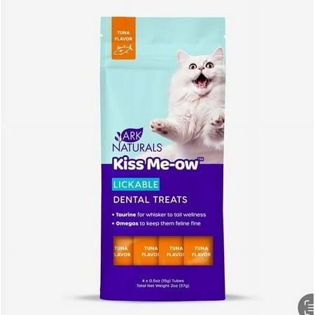 Antelope Kiss Me-Ow Dental Cat Treats with Taurine & Omegas