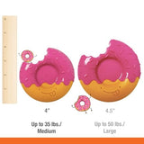 Nylabone Bacon Glazed Donut Chew Toy, Medium (1 Count)