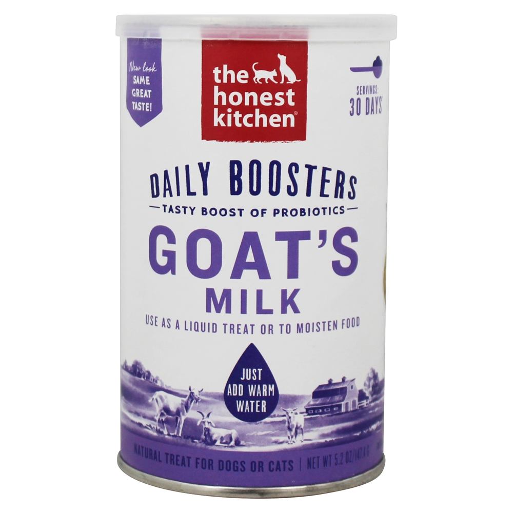 The Honest Kitchen Daily Boosts Instant Goat's Milk with Probiotics for Dogs, 5.2 oz.