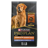 Purina Pro Plan Complete Essentials Shredded Blend Lamb & Rice Dry Dog Food, 15 lbs.