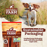 Natural Farm Smoked Beef Marrow Bone Dog Treat, 5-6 in.