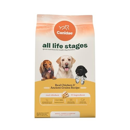 Canidae Chicken & Ancient Grains Dog Food, 5-Lb Pack Of 1