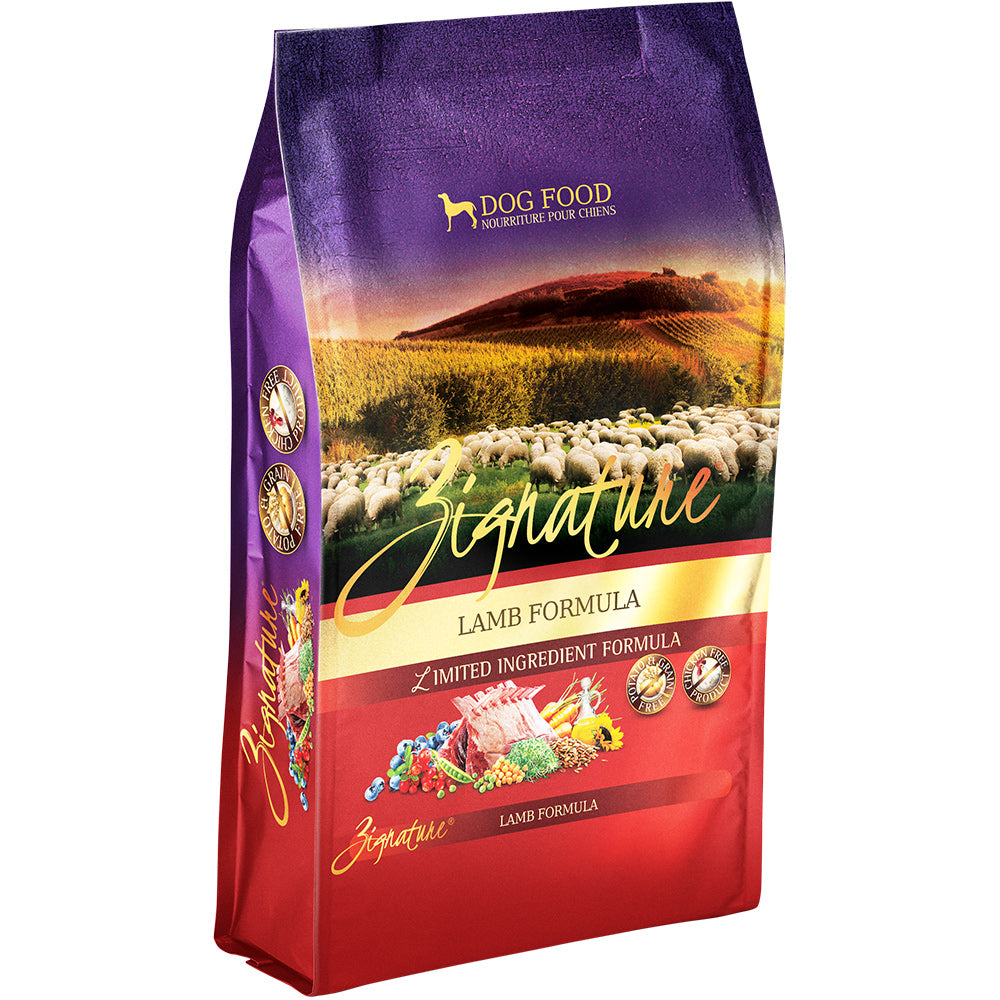 Zignature Lamb Formula Grain-Free Dry Dog Food, 12.5 lbs.