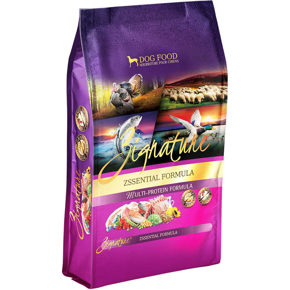 Zignature Zssential Multi-Protein Formula Grain-Free Dry Dog Food, 13.5 lbs.
