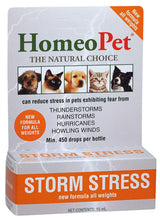 HomeoPet Storm Stress Anxiety Relief for Dogs (20-80 lbs.)
