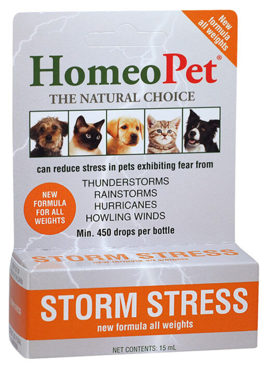 HomeoPet Storm Stress Anxiety Relief for Dogs (20-80 lbs.)
