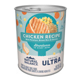 Natural Balance Ultra Premium Chicken Formula Wet Dog Food, 13 oz.