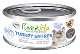 PureVita Turkey & Cranberry Entree Grain-Free Wet Cat Food, 5.5 oz.