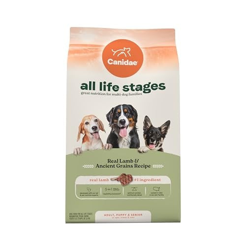 Canidae All Life Stages Lamb & Ancient Grains Dry Dog Food, 5 lbs.