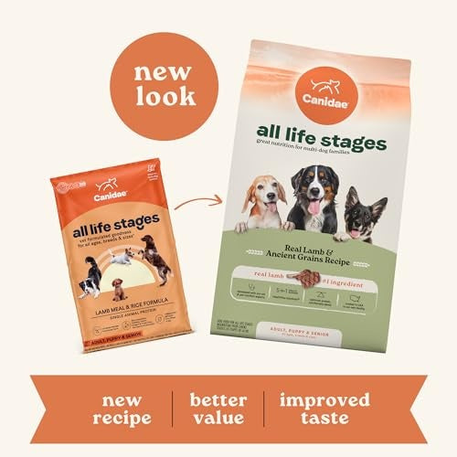 Canidae All Life Stages Lamb & Ancient Grains Dry Dog Food, 5 lbs.