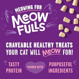 Stella & Chewy's Meowfulls Whitefish & Salmon Freeze-Dried Cat Treats, 1.5 oz.