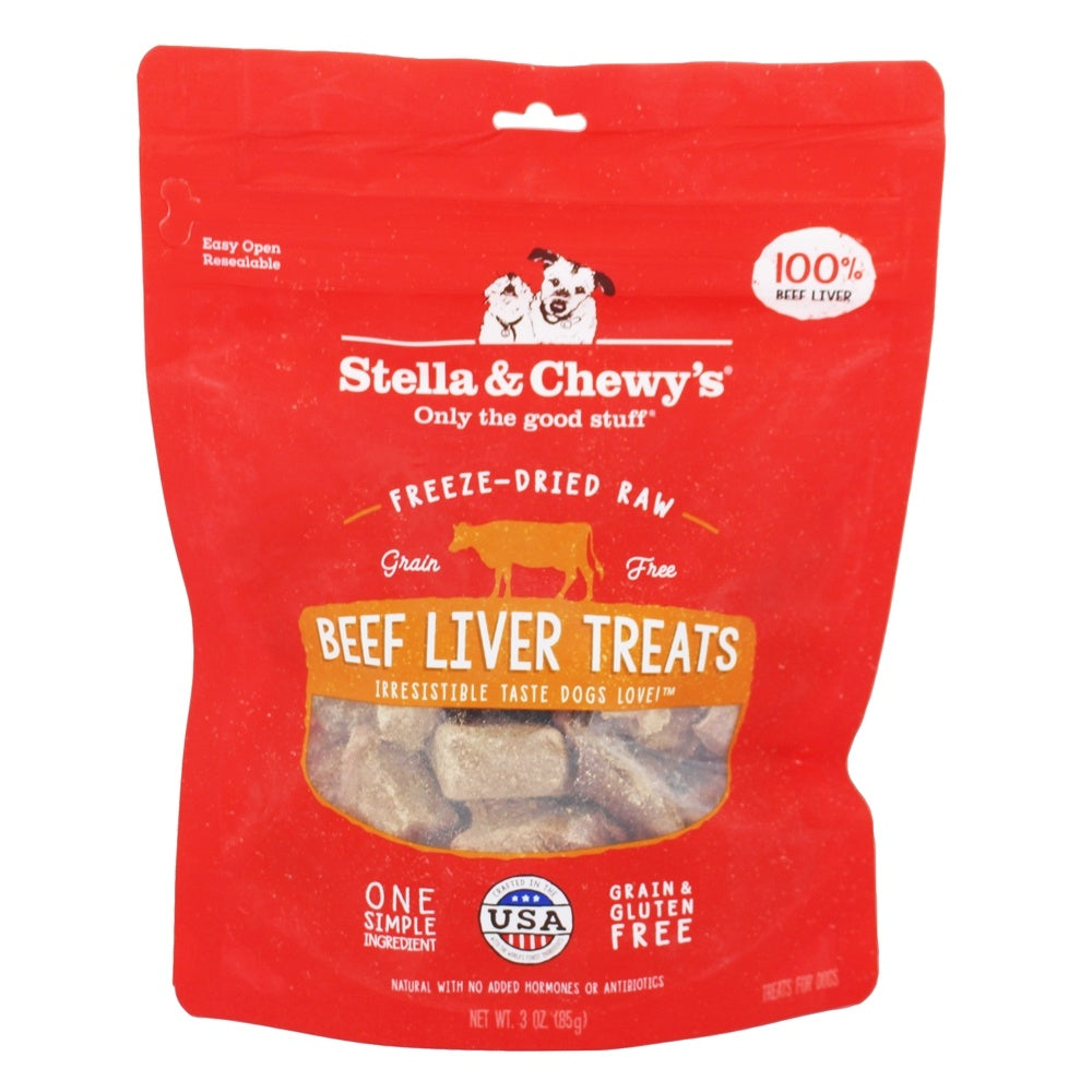 Stella & Chewy's Beef Liver Dog Treats, 3 oz.