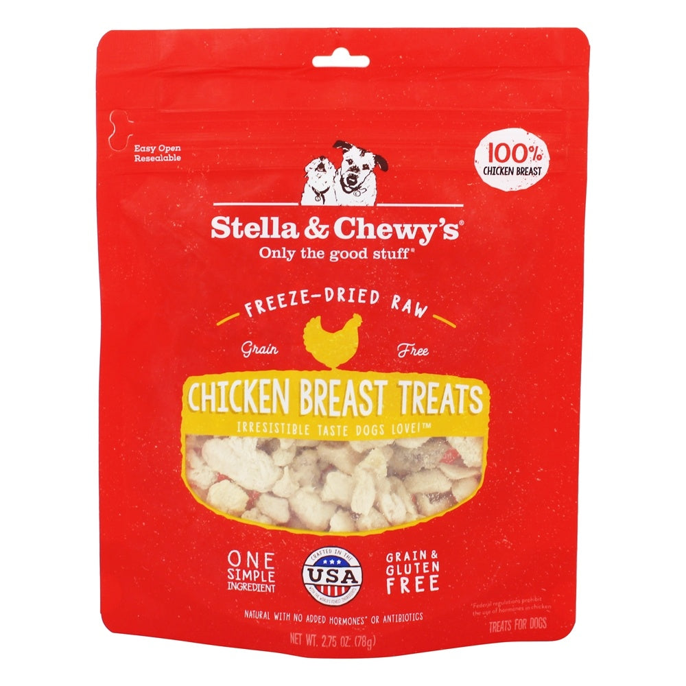 Stella & Chewy's Crunchy Chicken Breast Dog Treats, 2.8 oz.