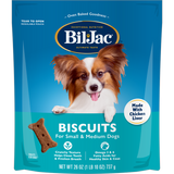 Bil-Jac Small & Medium Breed Dog Biscuits, 26 oz.